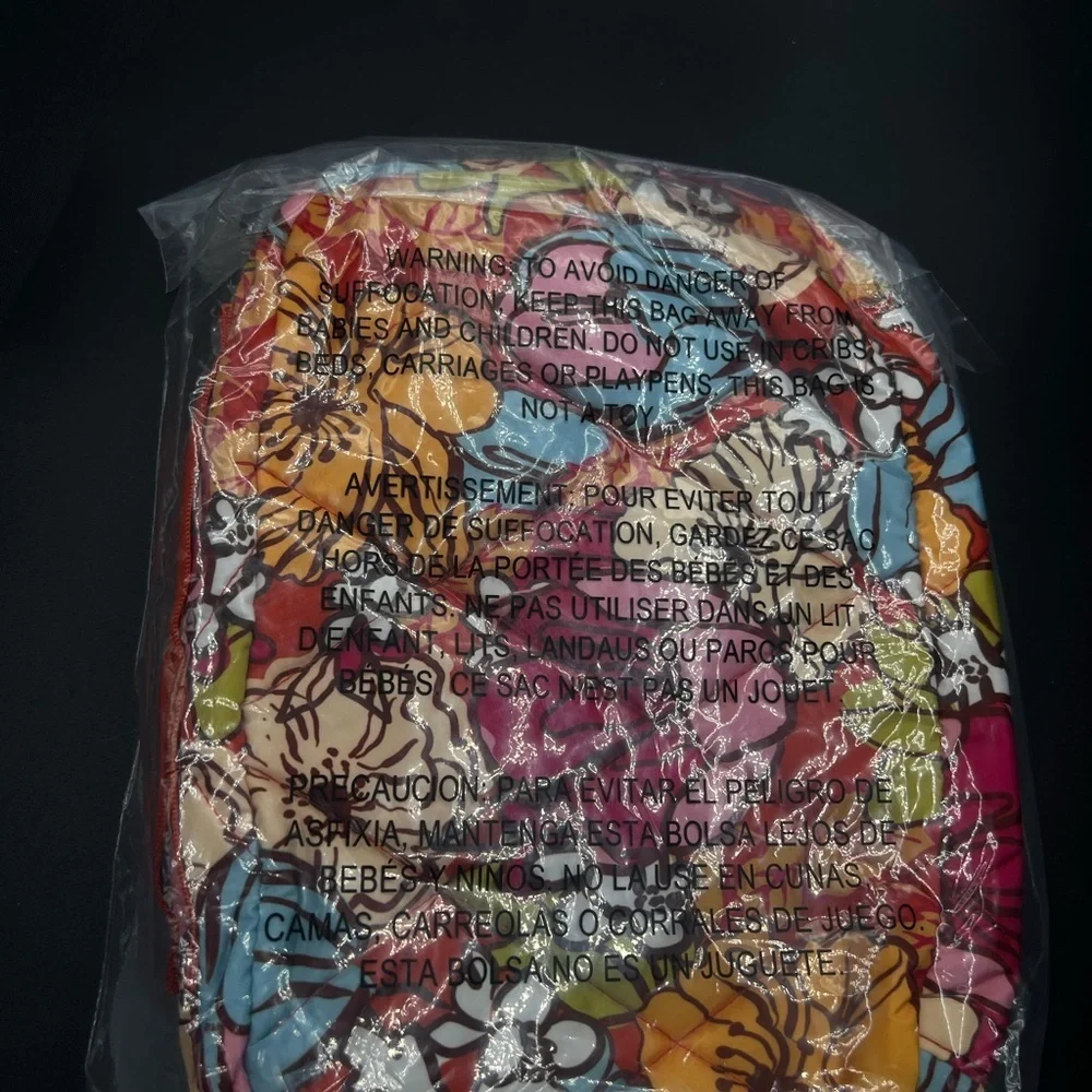 Vera Bradley Hanging Travel Organizer botanical print
